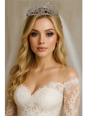 Kaftan Collection Bindallı Kaftan Gelin Tacı