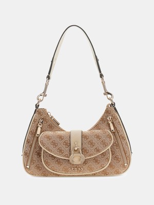 Guess Jessa Kadın Kahverengi Omuz Çantası HWJG8362180-LTL