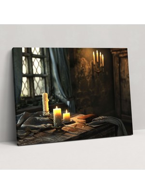 Popcas Rembrandt Kanvas Tablo - Rembrandt Temalı Duvar Sanatı