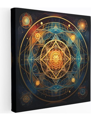 Popcas Doğadan Ilham Alan Kanvas Tablo - Doğa Manzaralı Modern Dekorasyon Sanatı