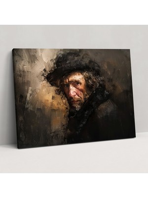 Popcas Rembrandt Kanvas Tablo Duvar Sanatı Ev Dekorasyonu