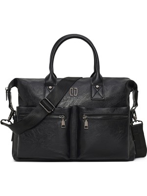 Derimod Erkek Siyah Uzun Askılı Evrak Çantası 25WBD3016FT