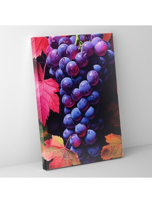 Popcas Şarap Kanvas Tablo - Şarap Şarap Grubu Detaylar