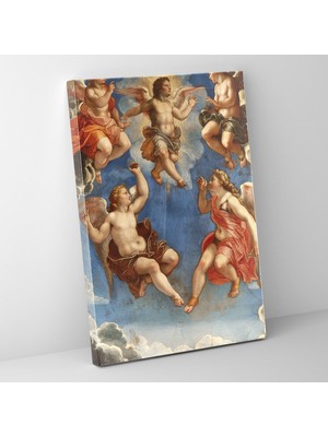 Popcas Raffaello Sanzio Dekoratif Tablo / Duvar Sanatı / Kanvas Duvar Tablosu