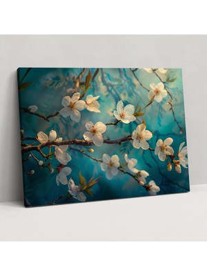 Popcas Badem Çiçeği Duvar Sanatı - Vincent Van Gogh Duvar Sanatı Ev Dekorasyonu