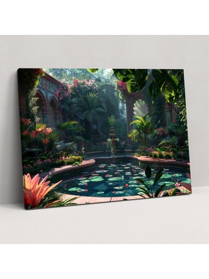 Popcas Sümer Duvar Sanatı - Ev Dekorasyonu ve Duvar Süslemesi Için Kanvas Tablo