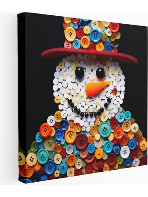 Popcas Doğal Taş Desenli Kanvas Tablo - Dekoratif Duvar Sanatı