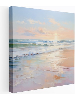 Popcas Gökyüzü Manzaralı Kanvas Tablo