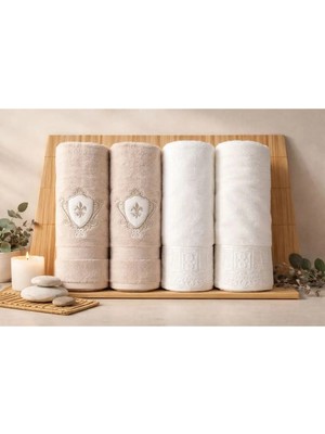 Özdilek Weddıng Tas-Krem Best Set (Hamam Takımı)