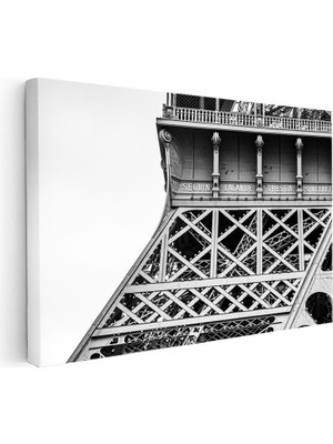 Kanvas Tablo Eyfel Kulesi Demir Mimari Detay Şehir Mimari Tablo Ev Ofis Duvar Dekoru
