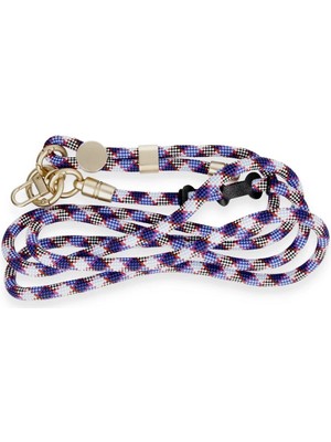 Mey Ithalat®  Je Desenli Boyun Askısı - Mavi