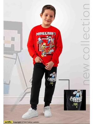 Ela Karakter Erkek Çocuk Eşofman Takımı