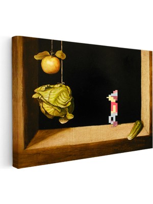 Kanvas Tablo Graham Minecraft Tablosu Ev Ofis Salon Duvar Dekoru