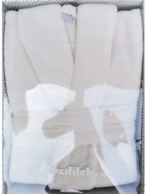 Özdilek Woven Krem Şalyaka Bornoz (Xl)