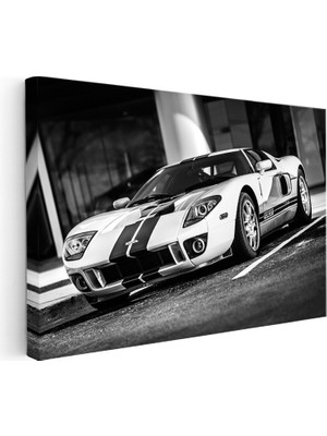 Kanvas Tablo Ford Gt 2005 Le Mans Efsanesi Cadde Versiyonu Ford Tablosu Ev Ofis Duvar Dekoru