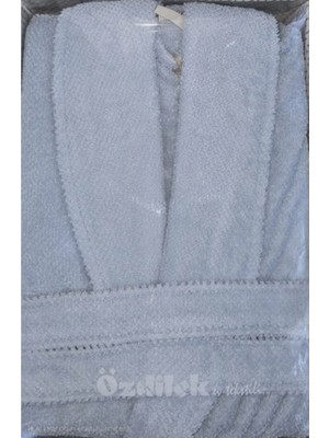 Özdilek Colored(Avm) Mavi Şalyaka Bornoz (Xl)