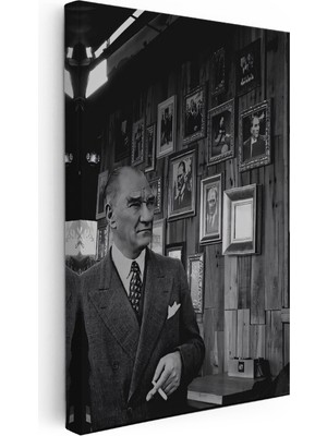 Kanvas Tablo Atatürk Sergi Alanı Tablolar Atatürk Tablosu Ev Ofis Duvar Dekoru