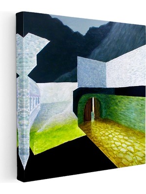 Kanvas Tablo De Aztec 2 Minecraft Tablosu Ev Ofis Salon Duvar Dekoru