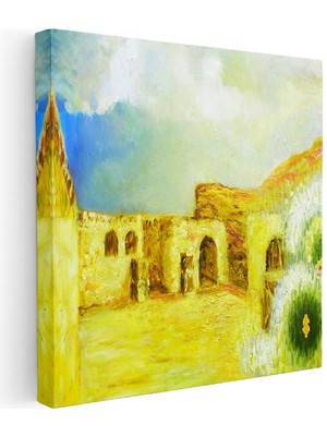 Kanvas Tablo Target Successfully Bombed Minecraft Tablosu Ev Ofis Salon Duvar Dekoru