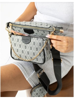 Eky Kadın Fermuarlı Omuz Çantası