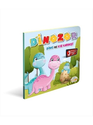 Dinozor Dino ve Kız Kardeşi 3 Boyutlu