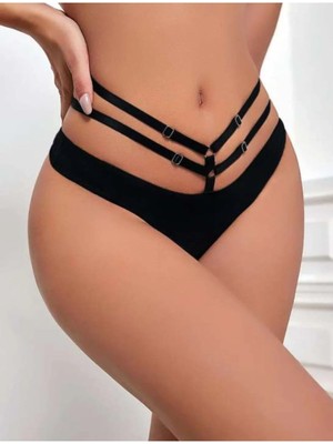 Passione Şerit Detaylı Fantezi String Tanga 177