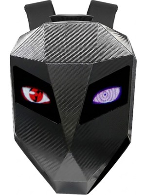 Missidea Black Knight LED Işıklı Sırt Çantası Motorcu Çantası Büyük Boy