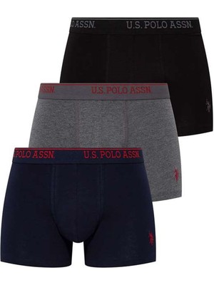 Erkek Pamuklu 3'lü Boxer 80097