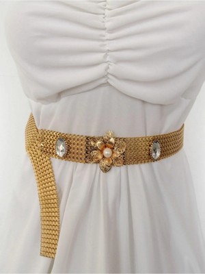 Kaftan Collection Kadın Metal Kemeri