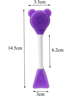 NW NessiWorld Cilt Bakım Fırçası ve Maske Spatulası