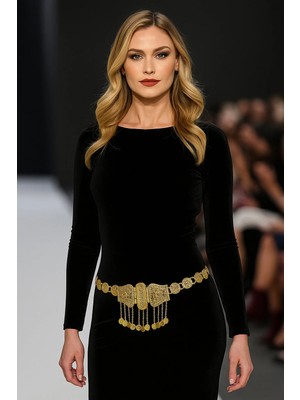 Kaftan Collection Boşnak Arnavut Kadın Metal Kemeri