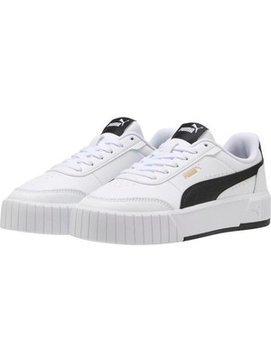 Puma 402637 02 Carina Mia Beyaz-Siyah Kadın Spor Ayakkabı