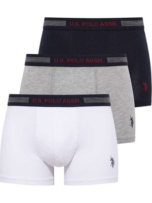Erkek Pamuklu 3'lü Boxer 80155