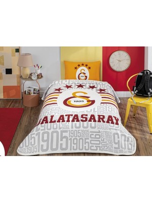 Taç Galatasaray Lisanslı 5 Yıldız Logo Pamuklu Pike Takımı
