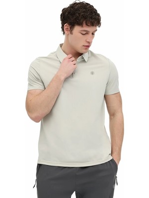 Lumberjack MB Gırt 12P23001 6fx Taş Rengi Erkek Kısa Kol T-Shirt