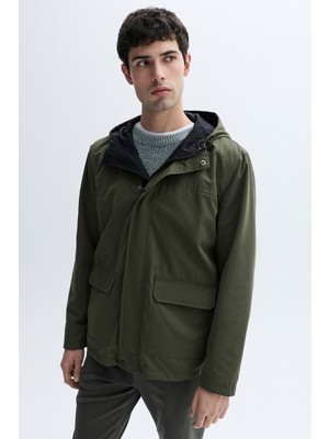 MUDO Çift Taraflı Kapüşonlu Parka