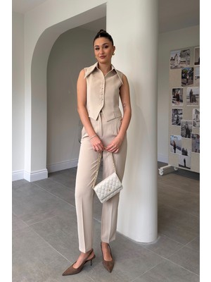 Magarde Premium Yeni Sezon Yelekli Takım- Taş