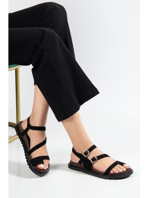 Suins Shoes Suins Thelis Model Çift Ortopedik Taban Parmak Arası Kadın Sandalet