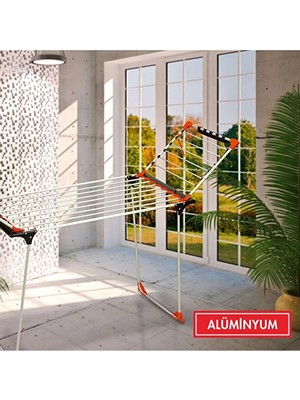 Harbinger Show Lüx Alüminyum Çamaşır Kurutma Askısı MM080 3 Adet