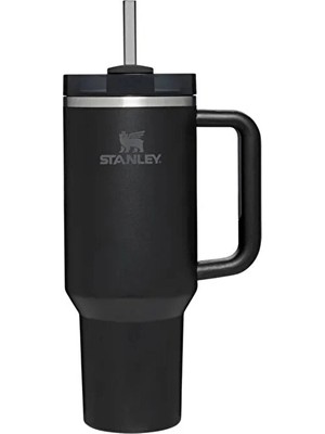 Stanley Quencher H2.o Flowstate Tumbler Pipetli Termos Black 1.18 Litre Şık ve Pratik Tasarım