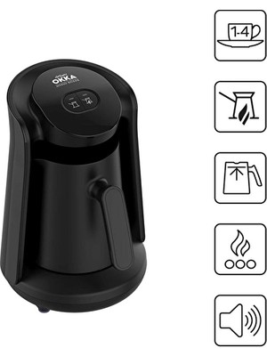Arzum Okka Minio OK0049 Közde Türk Kahvesi Makinesi 4 Adet