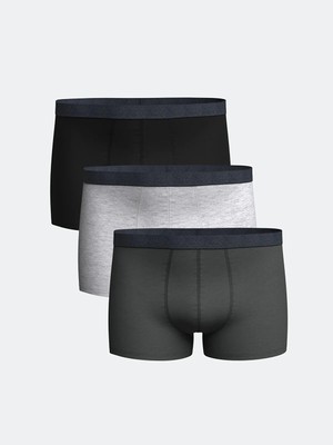 Lc Waikiki Yeni Sezon Standart Kalıp Pamuklu Esnek Erkek Boxer 3'lü