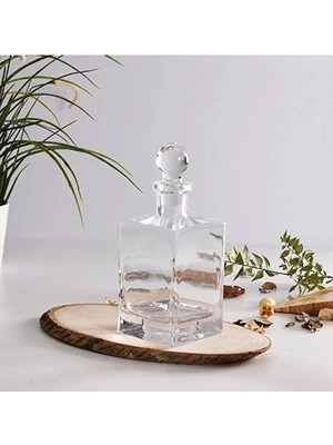 Paşabahçe Scotland El Yapımı Kapaklı Viski Şişesi 750 cc 4 Adet