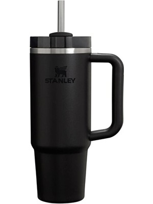 Stanley Quencher H2.o Flowstate Tumbler Pipetli Termos Siyah 0.89 Litre