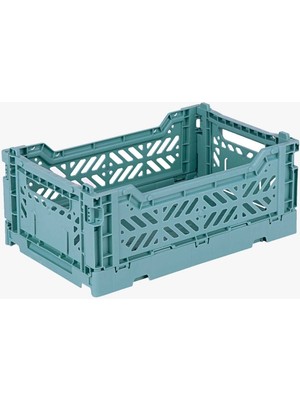 Pratik ve Şık Katlanabilir Kasa, Minibox Teal Renkli 261710