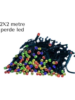 Similar 2x2 Metre Perde LED Işık