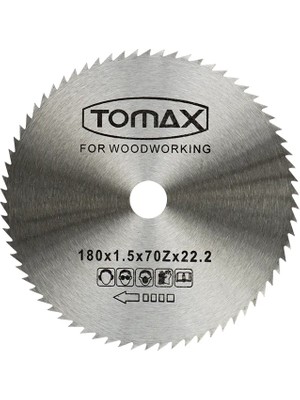 Similar Ağaç Daire Testeresi (Elmassız) 115X1,2 Diş 80Z