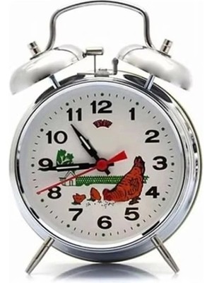 Similar Nostaljik Kurmalı Horozlu Çalar Saat Büyük Boy