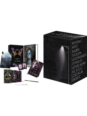 Ephesus Yayınları Saka ve Sanrı Tek Kitaplık Hediyeli Kutu ve Sokak Nöbetçileri Seti 4 Kitap Kutulu Ciltli