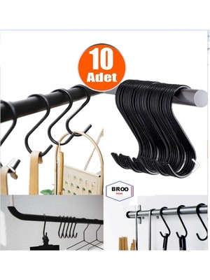 Sağlam Siyah Metal Kanca, Çok Amaçlı ve Dayanıklı Tasarım